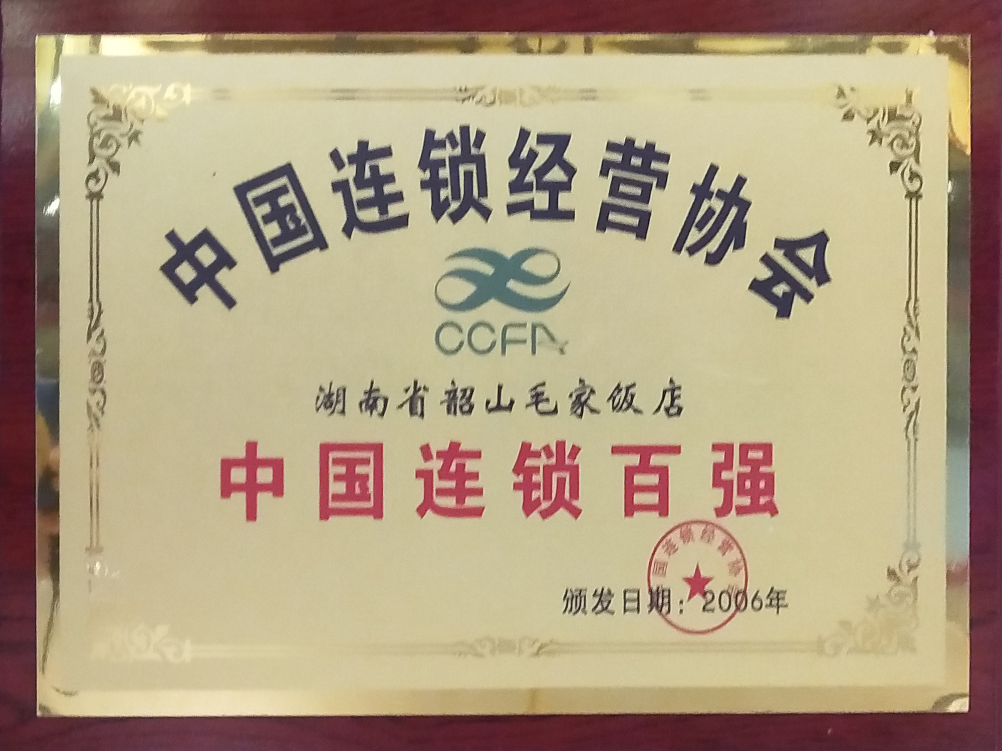 2006年度中國連鎖百強